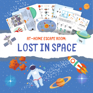 lost in space home escape game for kids