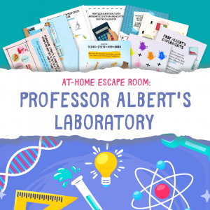 professor alberts laboratory home escape game for kids
